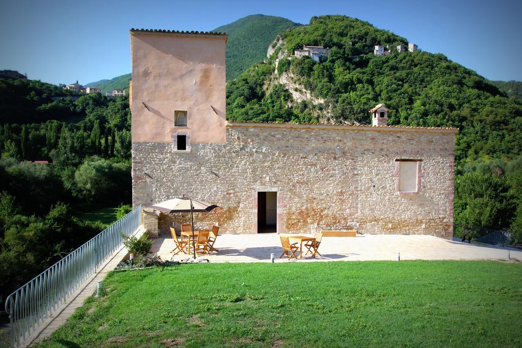 Agriturismo Casale La Palombara Cerreto di Spoleto Exterior foto